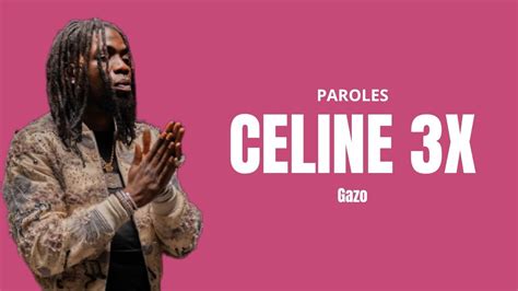 gazo paroles céline